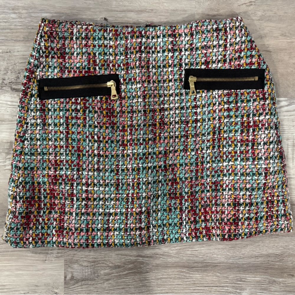 Ann Taylor LOFT Casual tweed mini Skirt